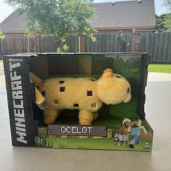 JINX Minecraft 14" Ocelot Plush, Yellow (with Display Box)