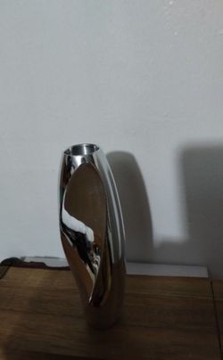 2001 FRED BOULD - NAMBE METAL VASE 8"×3" - C12