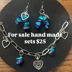 Handmade charm Bracelet And Earring Sets