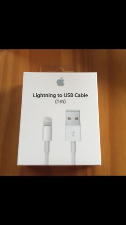 Brand new authentic Apple charging cable