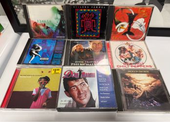 9 CD Lot Rock Alternative Pop Classic – RHCP Guns N’ Roses Alanis Dean Martin