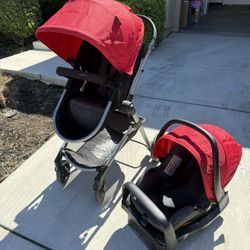 Evenflo Pivot Car Seat and Stroller