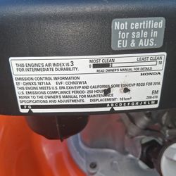 Self Propelled Mower Like New 325.00 Barely Use