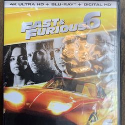Fast & Furious 6 4K Ultra HD Blu-Ray 