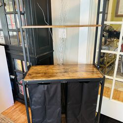 Kitchen Rack With Laundry Hampers