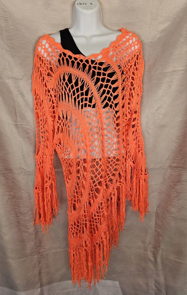 Bathing Suit Crochet Boho Beach Cover Up