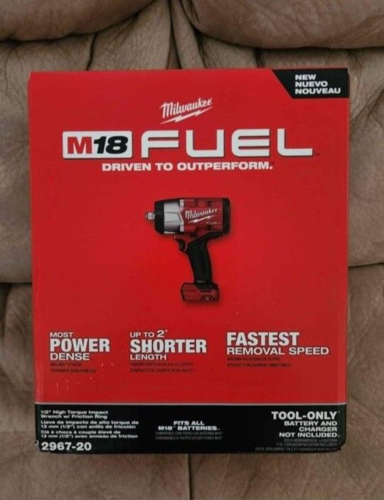 Milwaukee M18 Fuel Gen High Torque 1/2 Impact Wrench w