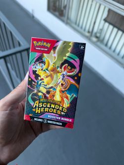 Pokémon Mega Evolution Ascended Heroes Booster Bundle