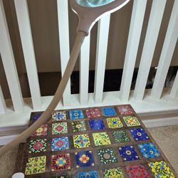 Lamp With Magnifying Glass