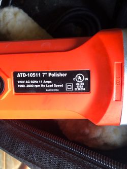Like new professional car polisher