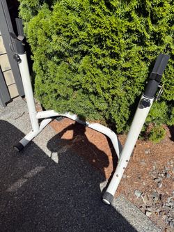 Olympic weights bench squat rack