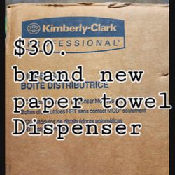 Brand New Paper Roll Diapenser, Kimberly Clark ETC,     Many To Chose From