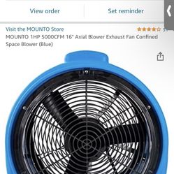 16” Air Ventilator  New On The Box