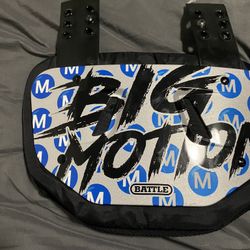 BATTLE backplate football 
