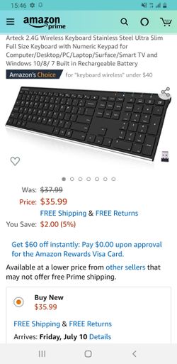Wireless keyboard