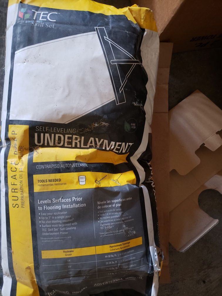 Self-leveling Underlayment (50 lbs)