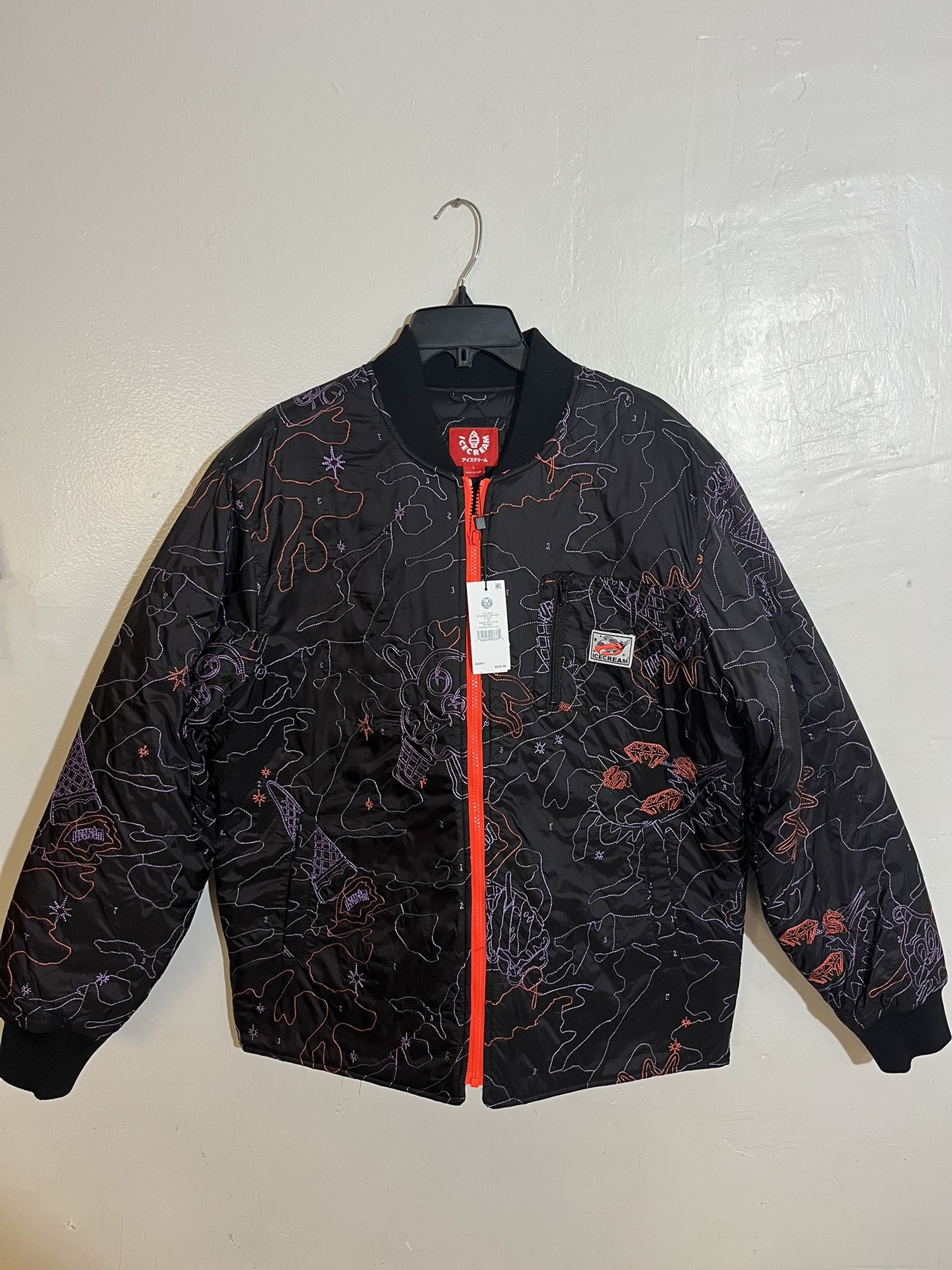 ICECREAM Skim Milk Bomber Jacket