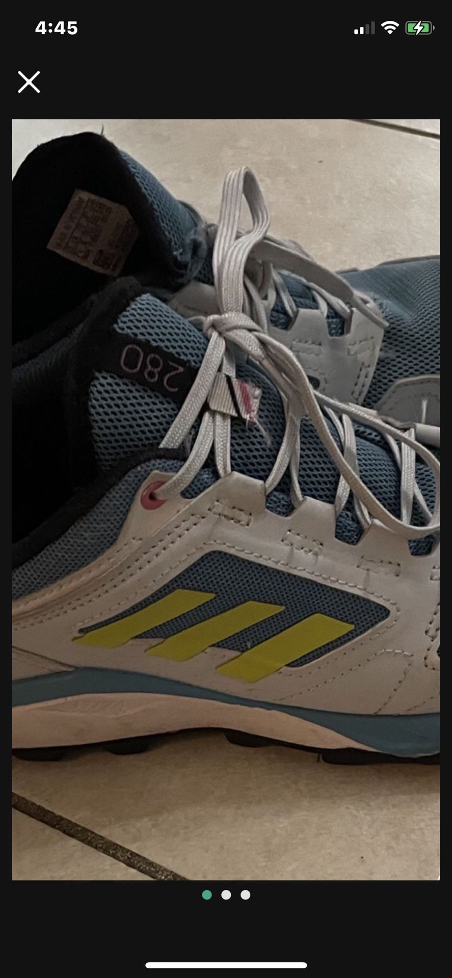 Ladies Adidas Sneakers Size 8 1/2