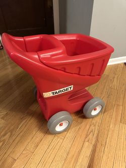 Heavy Duty Target Big Kid Shopping Cart RARE