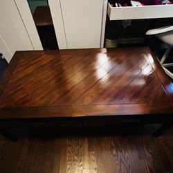 Beautiful Hardwood Coffee Table