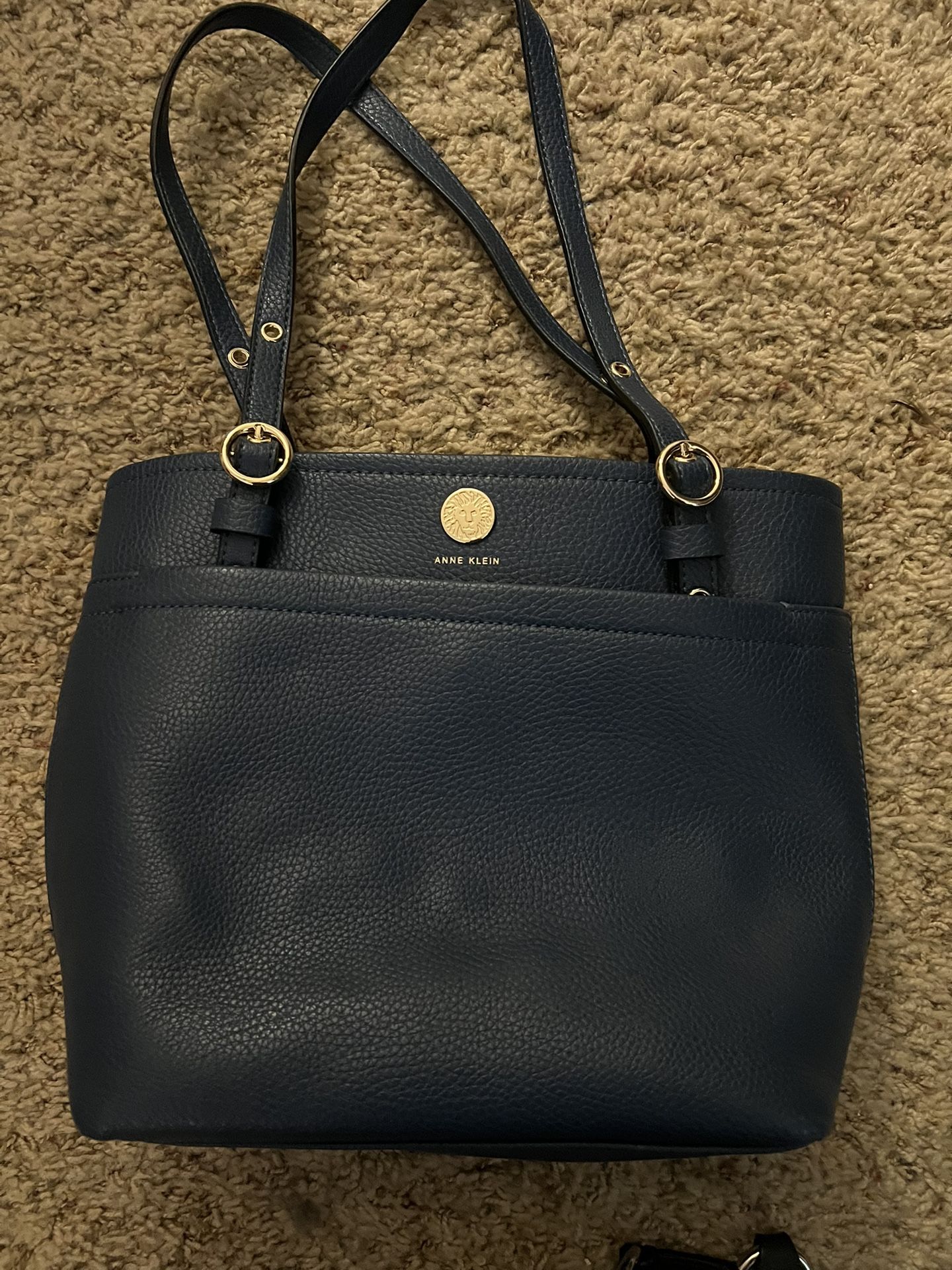 Anne Klein Pretty Navy Purse