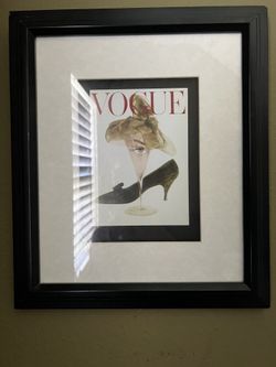 Vogue Painting with Frame