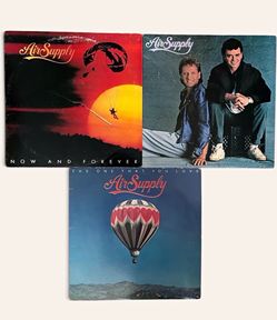 Air Supply Vinyl Record Albums Lot of 3
