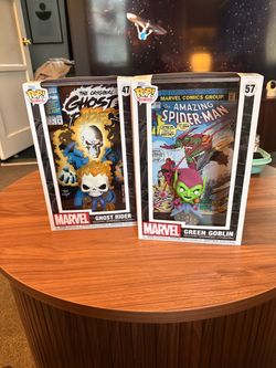 Funko Pop Comic Covers Ghost Rider & Green Goblin