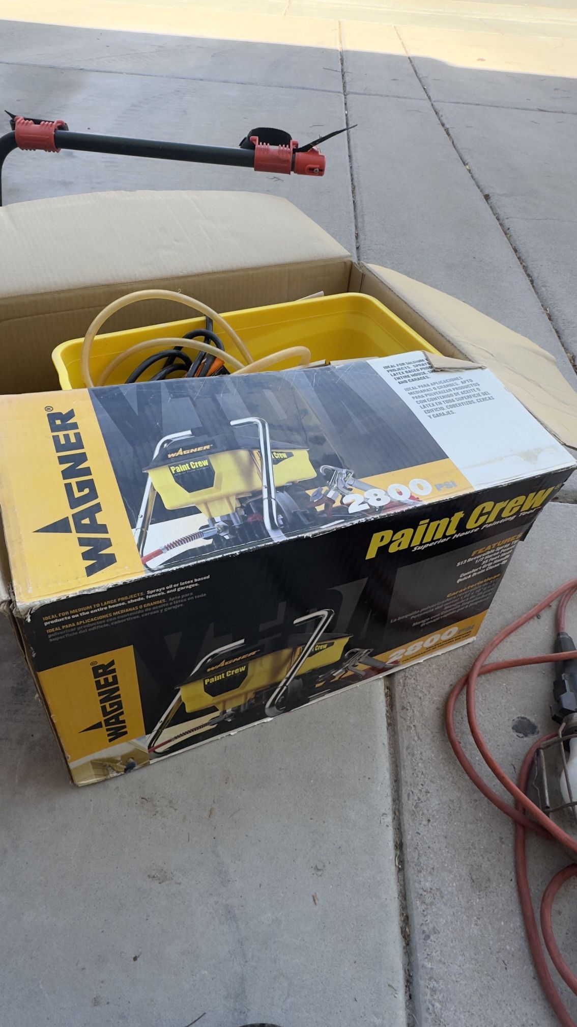 wagner paint crew airless paint sprayer