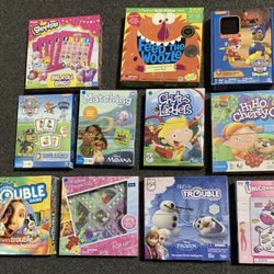 Toddler And Preschool Board Games - $2 Each 