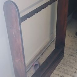 Standing Wood Gun Rack