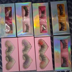 Colorful Glamorous Eye Lashes