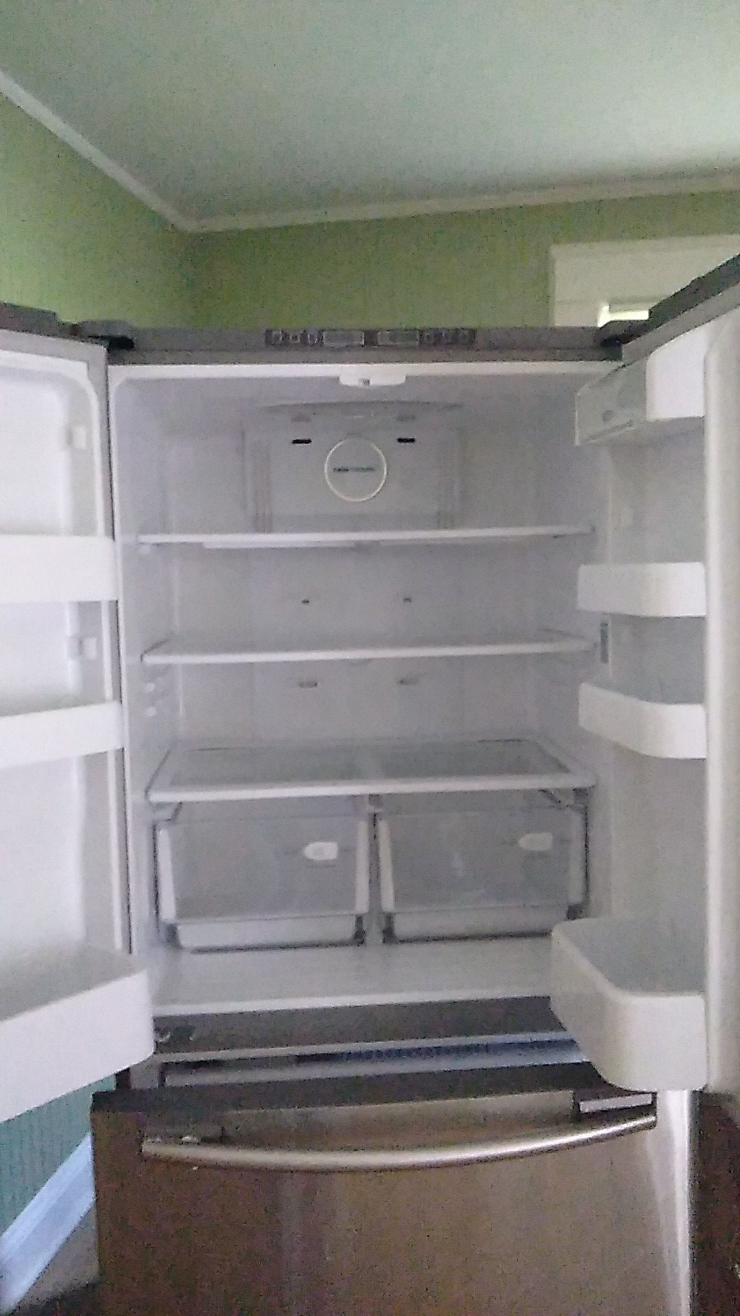 Stainless steel fridge $160