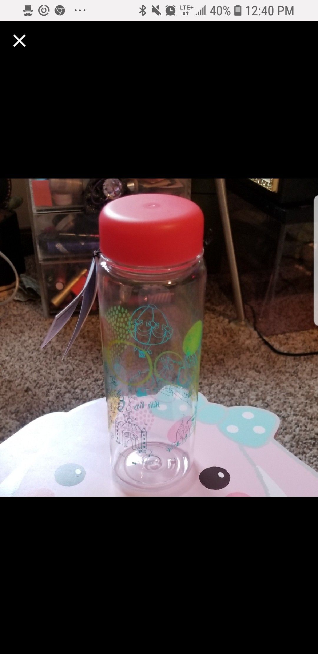 Sanrio Hello Kitty Water Bottle