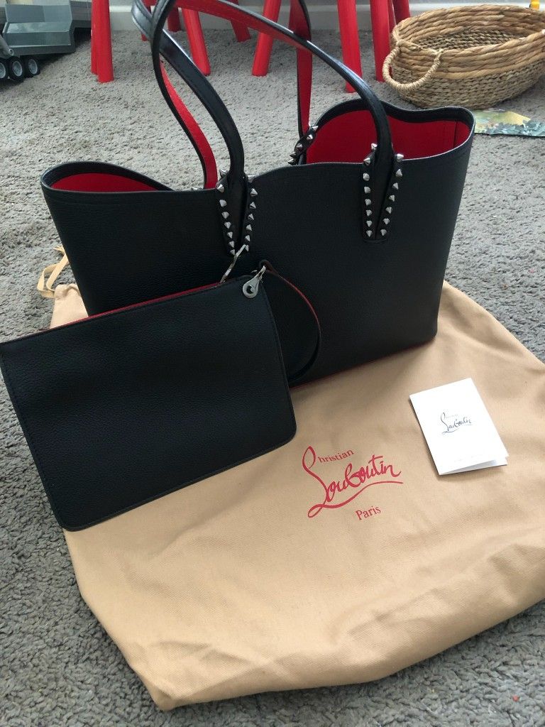 Christian Louboutin Red Bottom Purse And Wallet