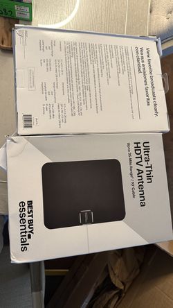 📺 Best Buy Ultra-Thin HDTV Antenna – 35 Mile Range 📺