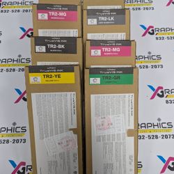 New OEM Original Roland TrueVIS2 TR2 Ink CYMK LC LM LK WH OR & CL 500cc