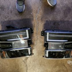 Grill And headlights