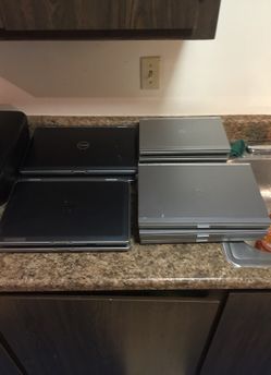 Super deal on 4 different model laptops i5 and i7. Hp and Dell!!! Super cheap prices!
