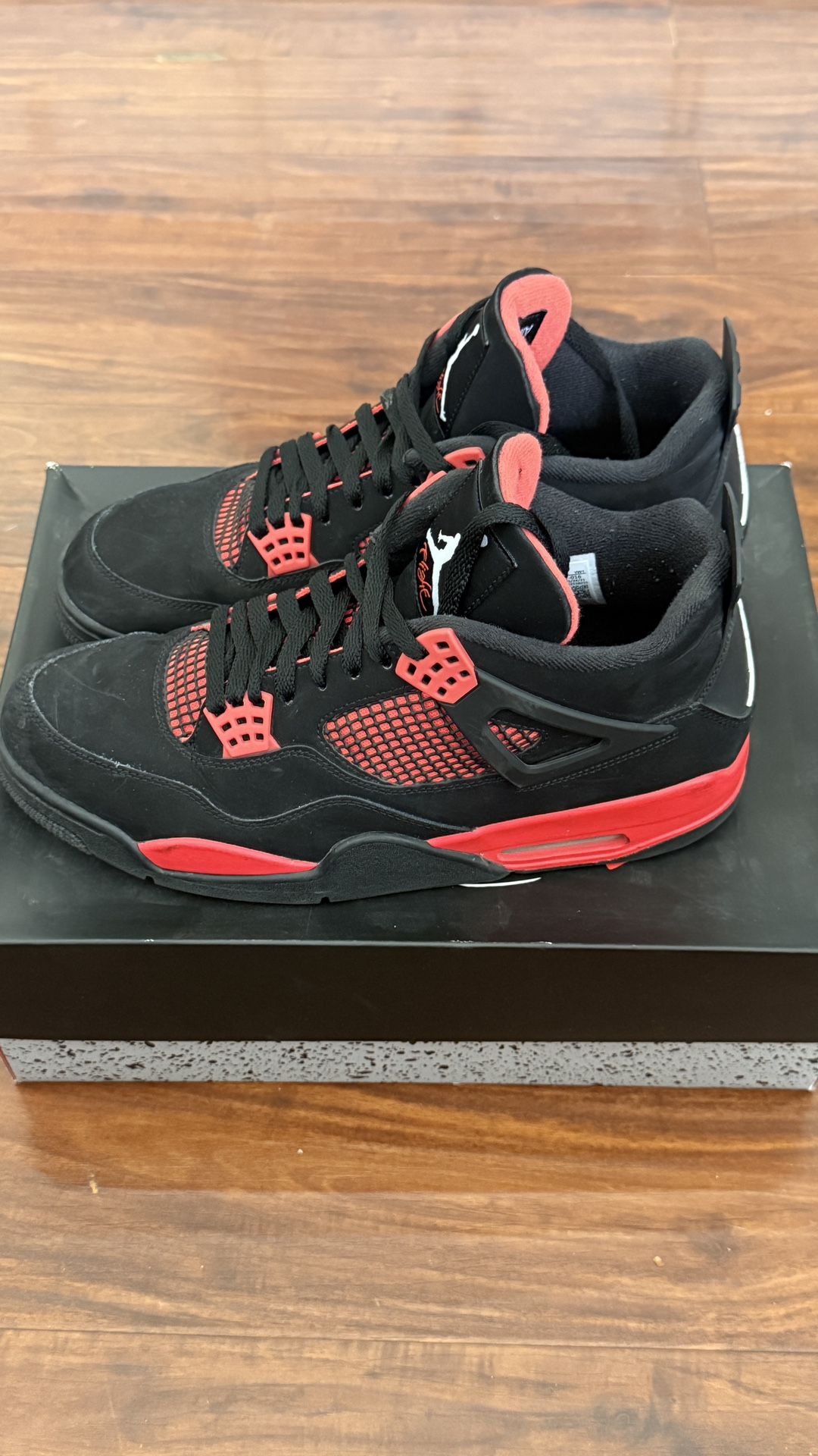 Jordan 4 Red Thunder Size 12