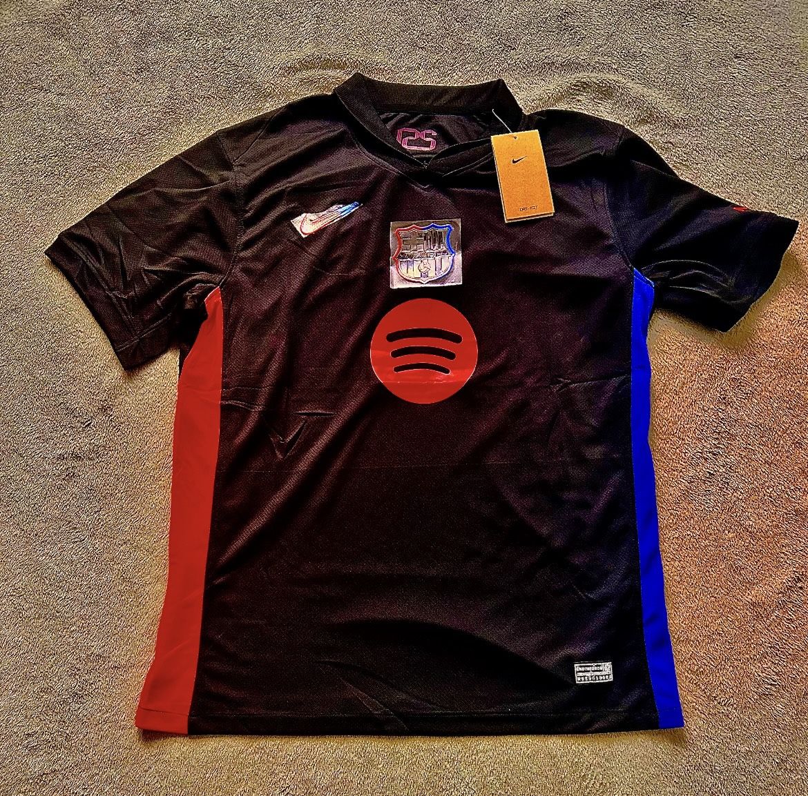 Barcelona Kit 24/25 Black Jersey