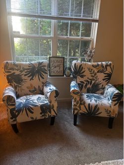 Beautiful two accent chairs