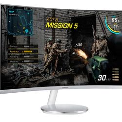 Samsung Curved Led 27" Monitor, New