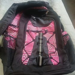 Pink back pack