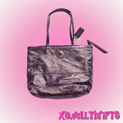 💕Black Monogram Coach Tote Bag 💕