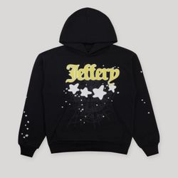 Sp5der Black Jeffery Hoodie M