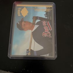 Chipper Jones Rookie Card