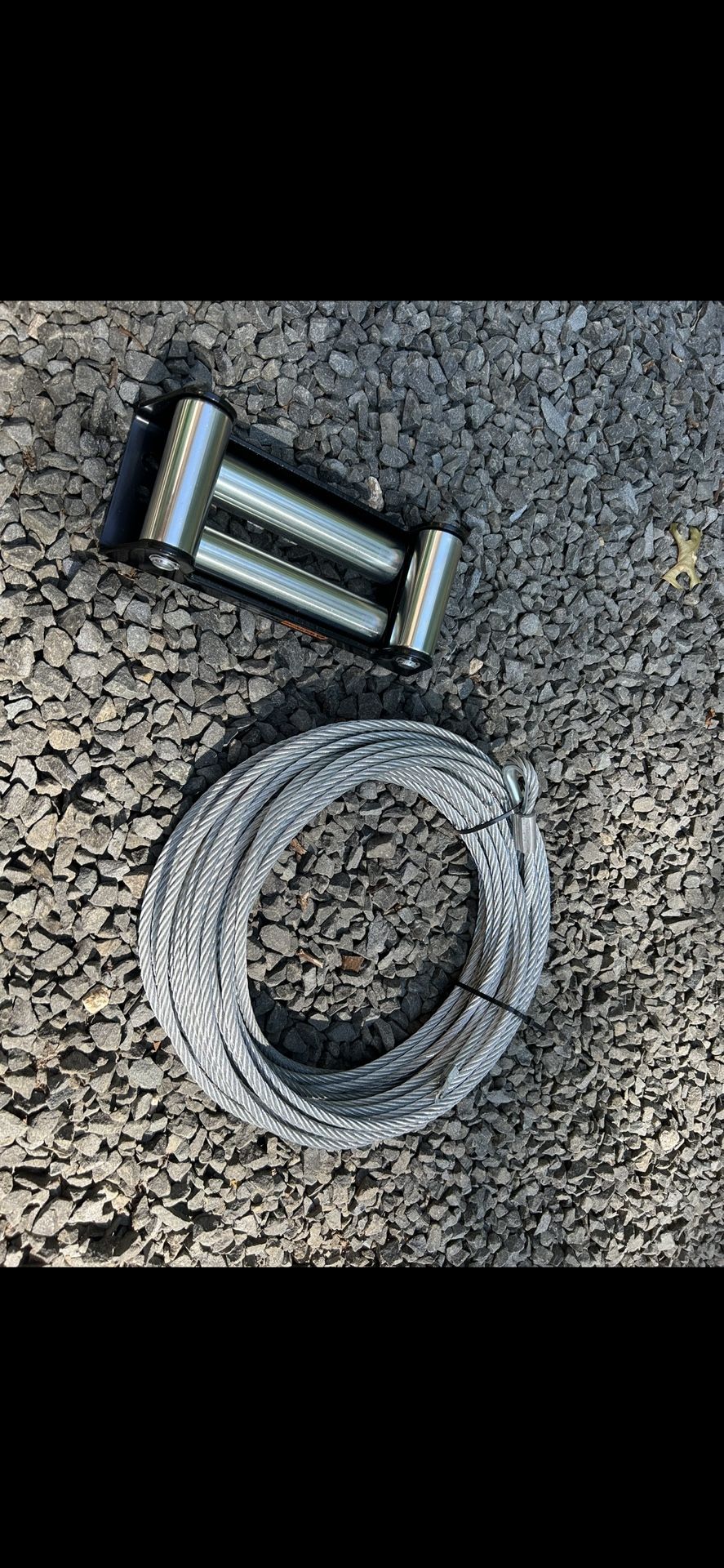 Winch 3/8 Cable And Fairlead
