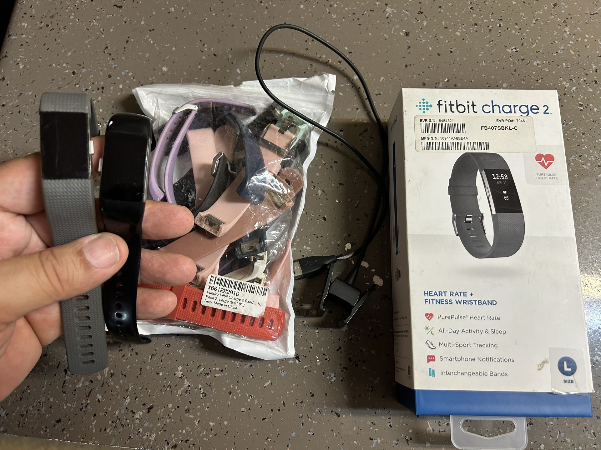 Fitbit Charge 2 With Bands