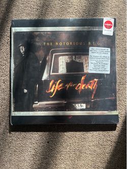 The Notorious B.I.G. – Life After Death Target Exclusive Silver Vinyl Sealed 3LP